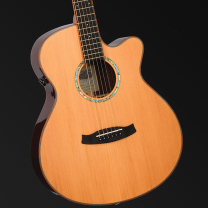 Tanglewood Rosewood Smart Super Folk C/E Acoustic Guitar with Enya Preamp System [TRS4-CE]