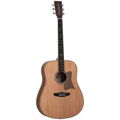 Tanglewood TRU5-HR / TRPRO-D-HR Reunion Pro Solid Australian Red Cedar Top Dreadnought with Hawaiian Rain Wood B/S