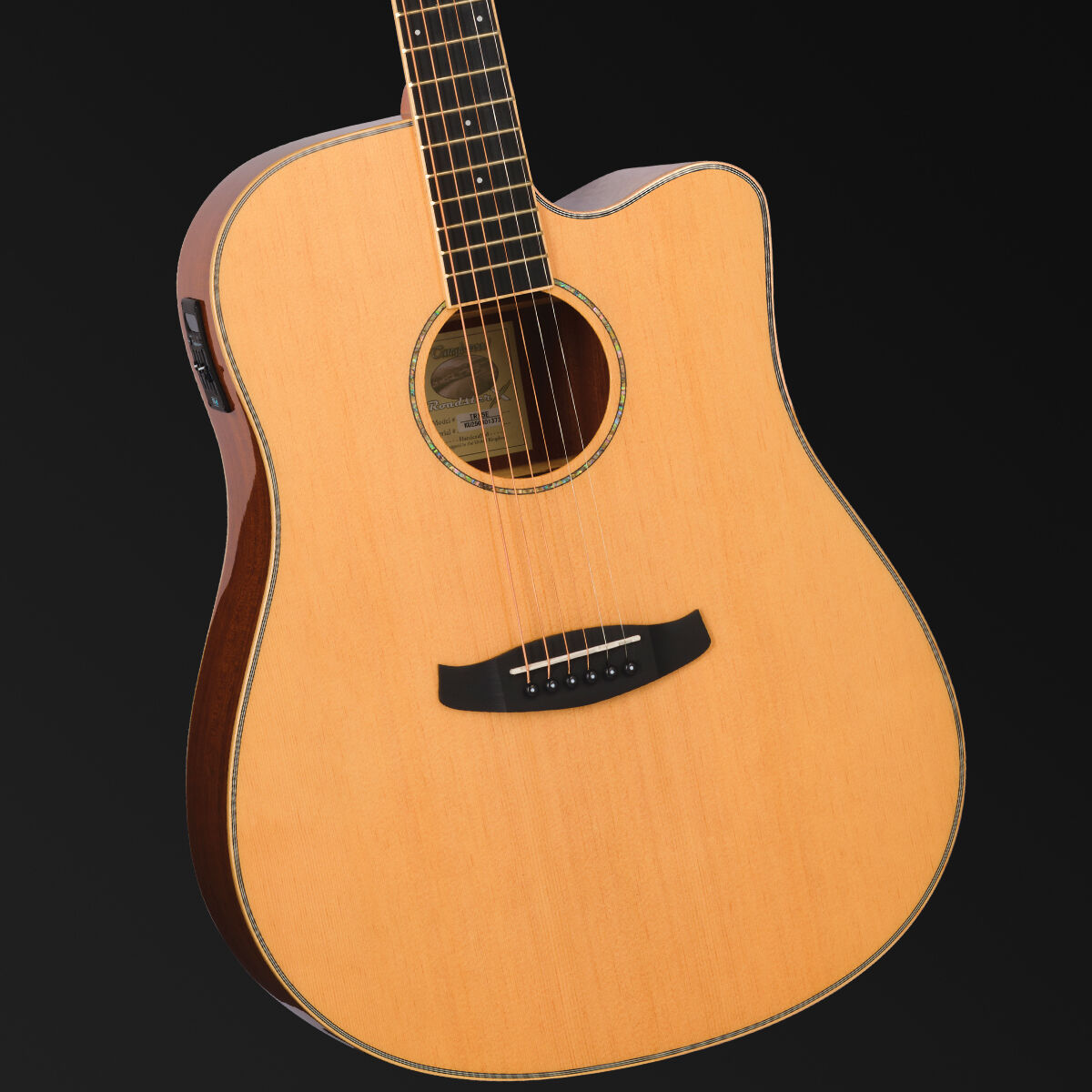 Tanglewood Roadster X Dreadnought Cutaway/Electric Guitar [TRX5-CE]