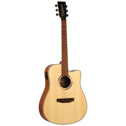 Tanglewood Strada Dreadnought Solid Top, Spruce/Mahogany Cutaway/Electric Guitar [TS5-CE-ST]