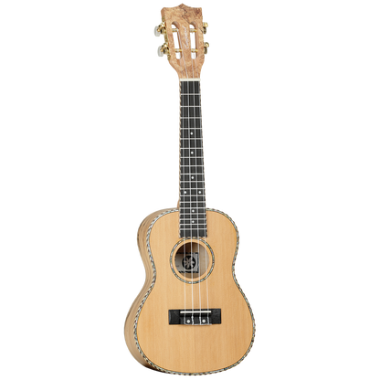 Tanglewood TWT11B Tiare Concert Uklulele Cedar/Spalted Maple with Bag