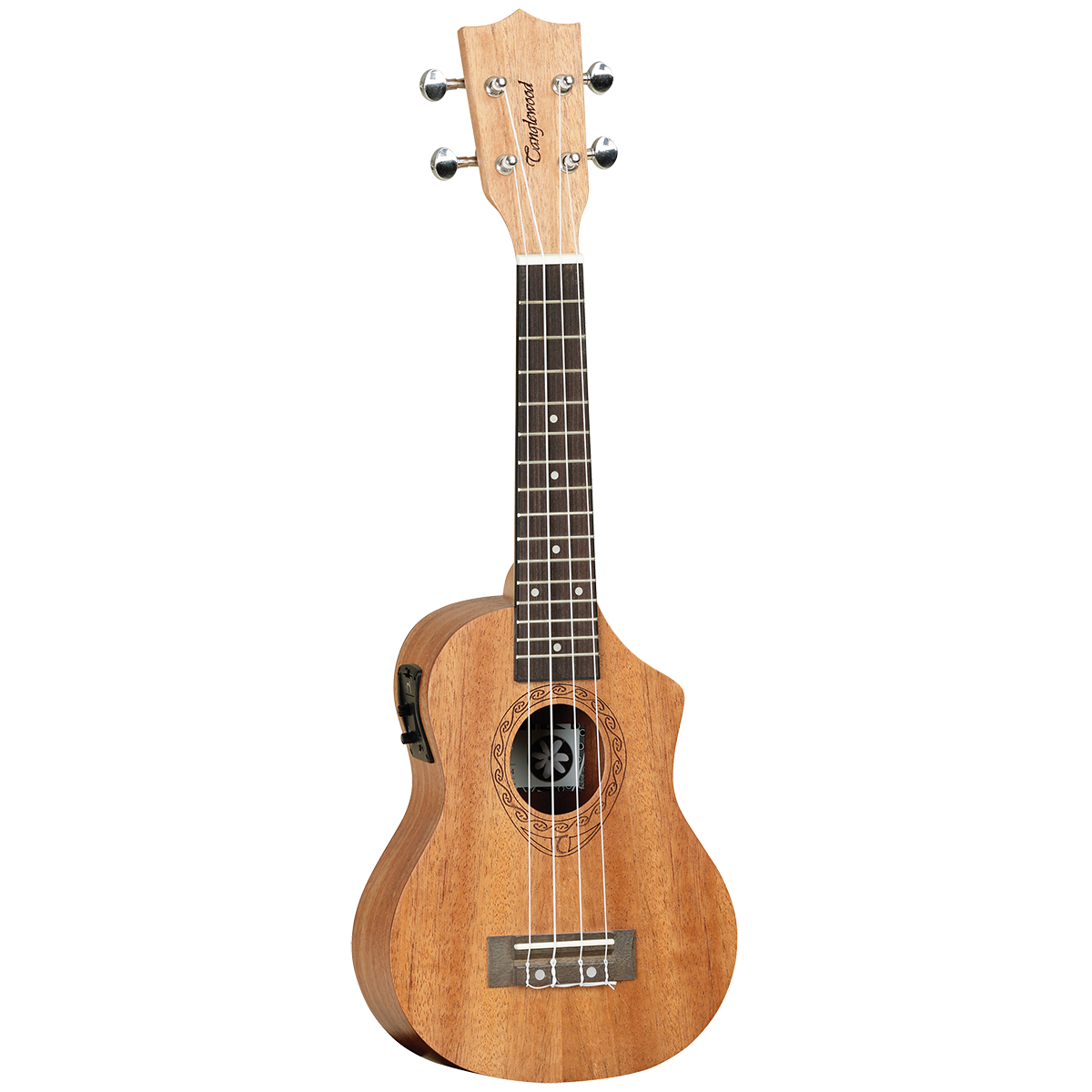 Tanglewood TWT1CE Tiare Soprano Ukulele All Mahogany w/Pickup