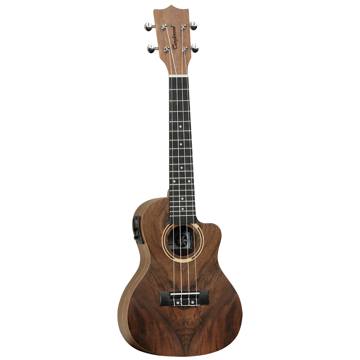 Tanglewood TWT21E Tiare Concert Ukulele Hawaiian Rain Tree w/Pickup