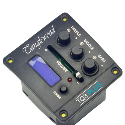 Tanglewood TWT29E Tiare Concert Tennessee Honey Gloss Quilted Maple Cutaway Ukulele w/Pick Up