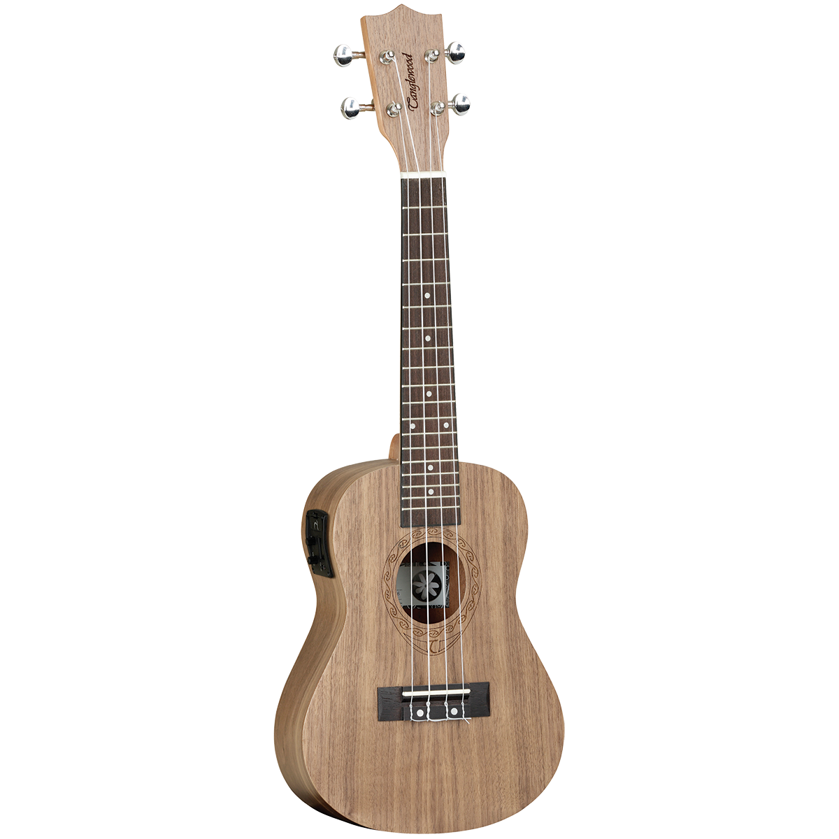 Tanglewood TWT3E Tiare Concert Ukulele All Black Walnut