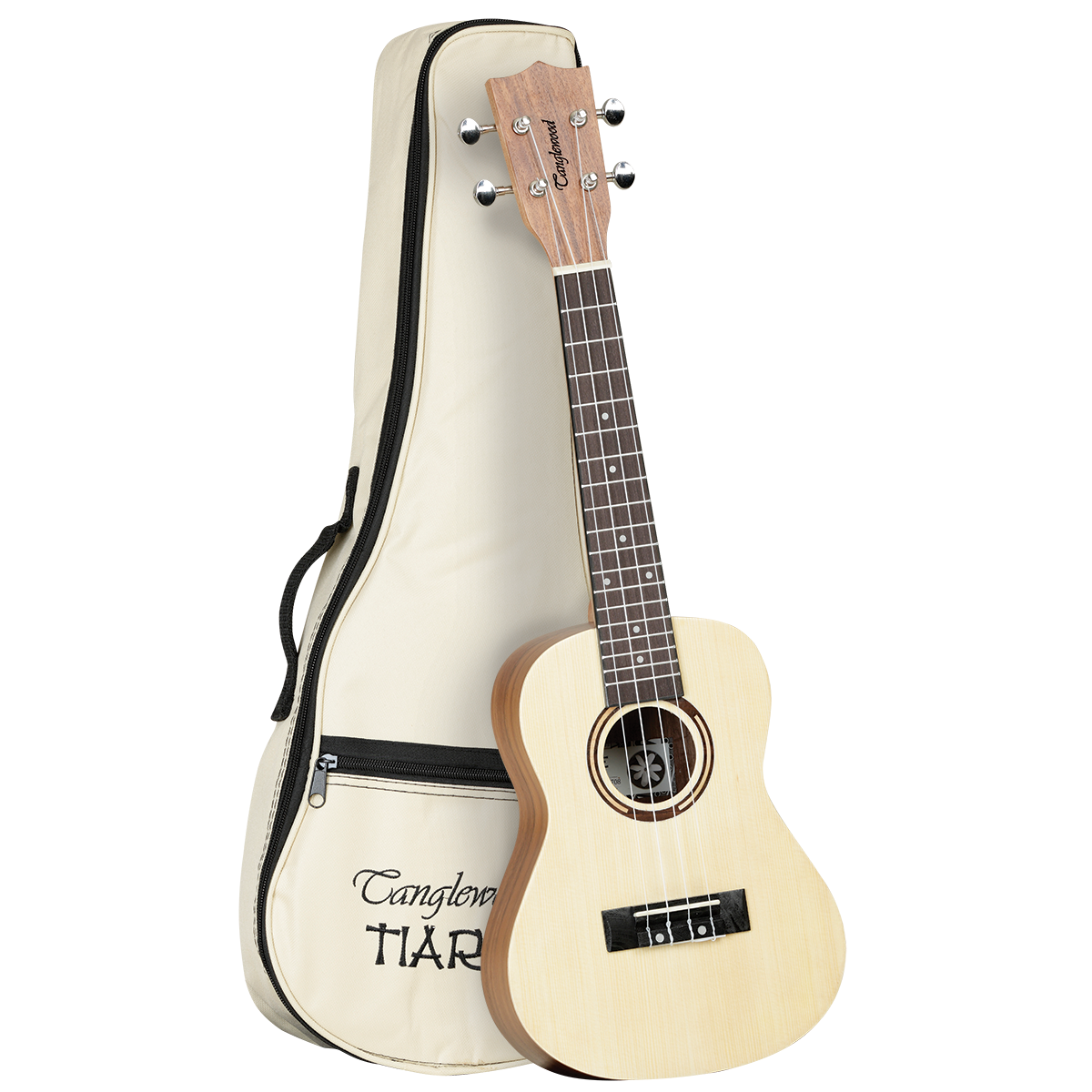 Tanglewood TWT9B Tiare Concert Ukulele Spruce/Koa with Bag