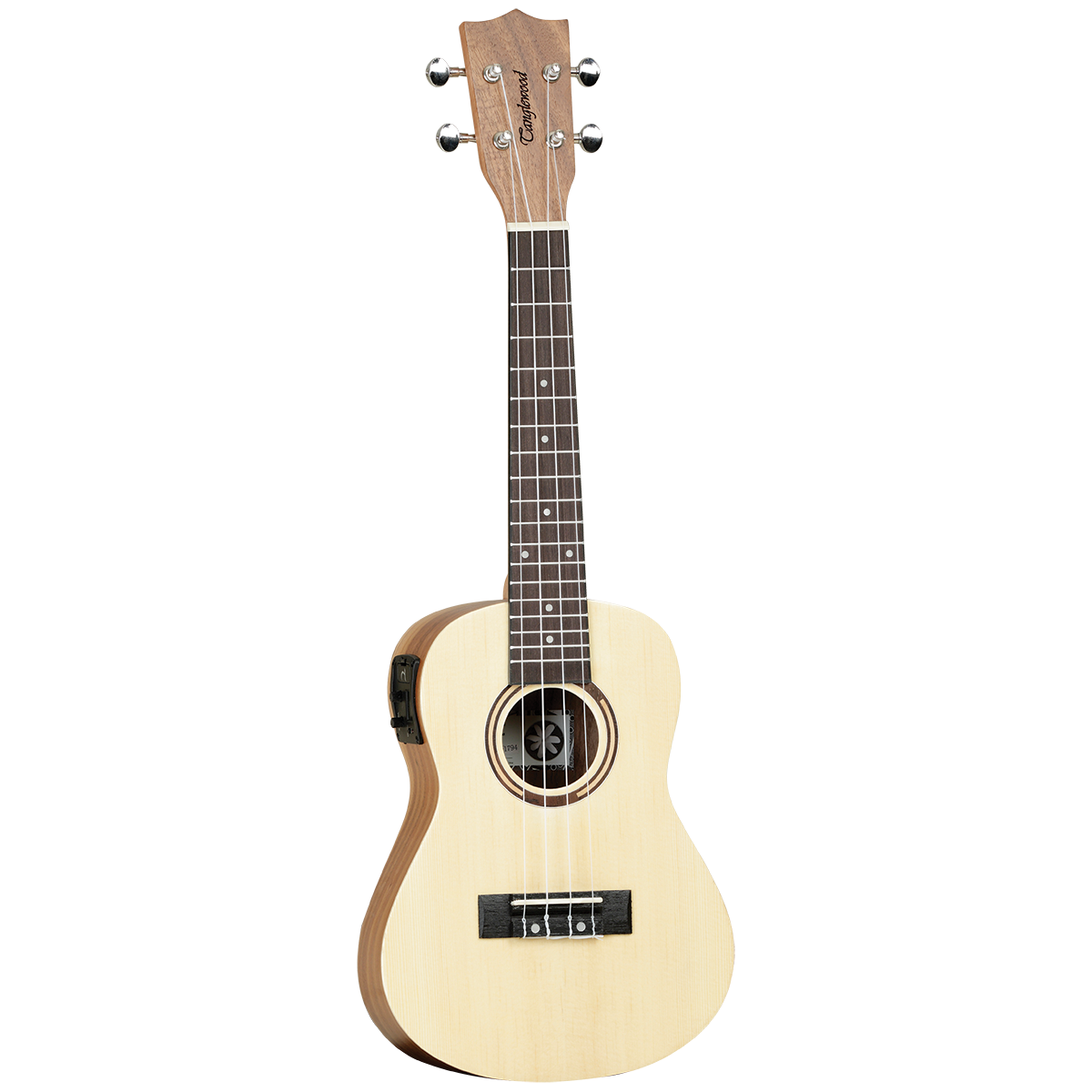 Tanglewood TWT9EB Tiare Concert Ukulele w/ Pickup Spruce/Koa with Gig Bag