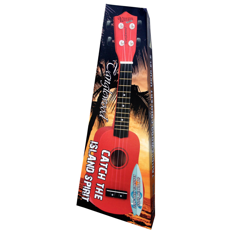 Tanglewood Concert Uke Pack Hot Pink