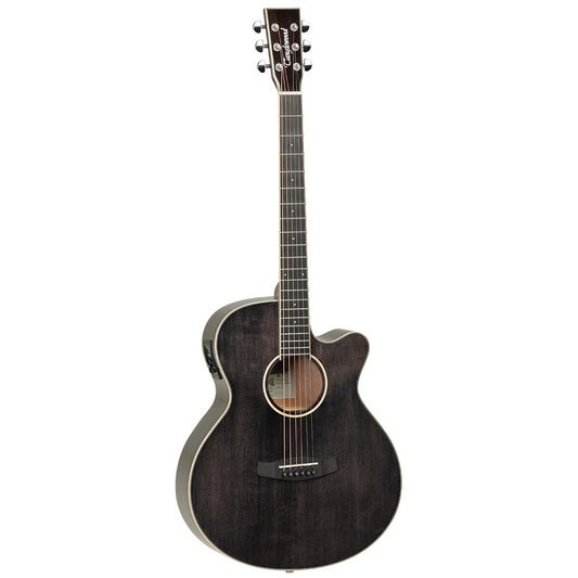 Tanglewood TW4BS Winterleaf Super Folk C/E Black Shadow