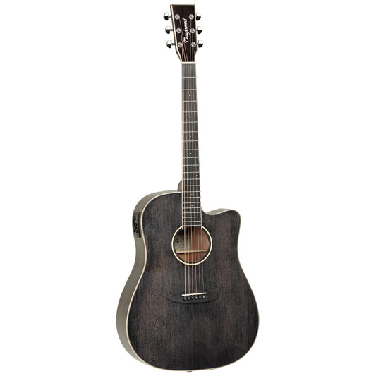 Tanglewood TW5BS Winterleaf Dreadnought C/E Black Shadow