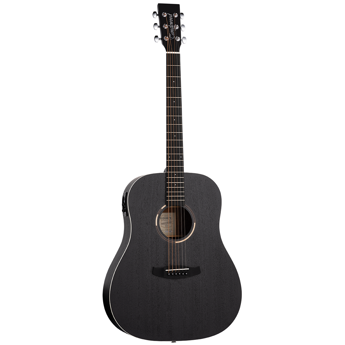Tanglewood TWBBSDE Blackbird Sloped Shoulder Dreadnought A/E Smokestack Satin