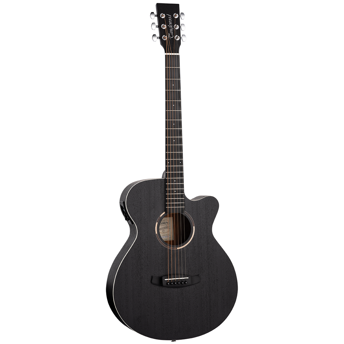 Tanglewood TWBBSFCE Blackbird SuperFolk C/E Smokestack Satin