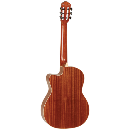 Tanglewood TWEMDC6 Enredo Madera Dominar Solid Spruce Top Classical Cutaway/Electric Guitar