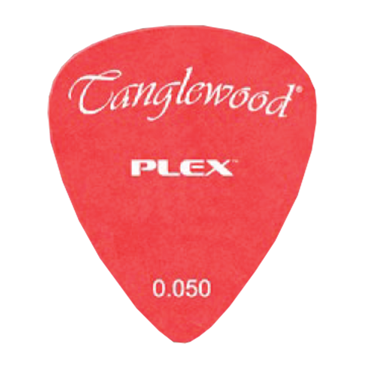 Tanglewood TWPP1 Plex Picks Pack of 12 .050 Red