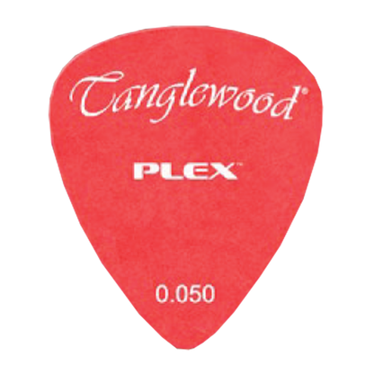Tanglewood TWPP1 Plex Picks Pack of 12 .050 Red