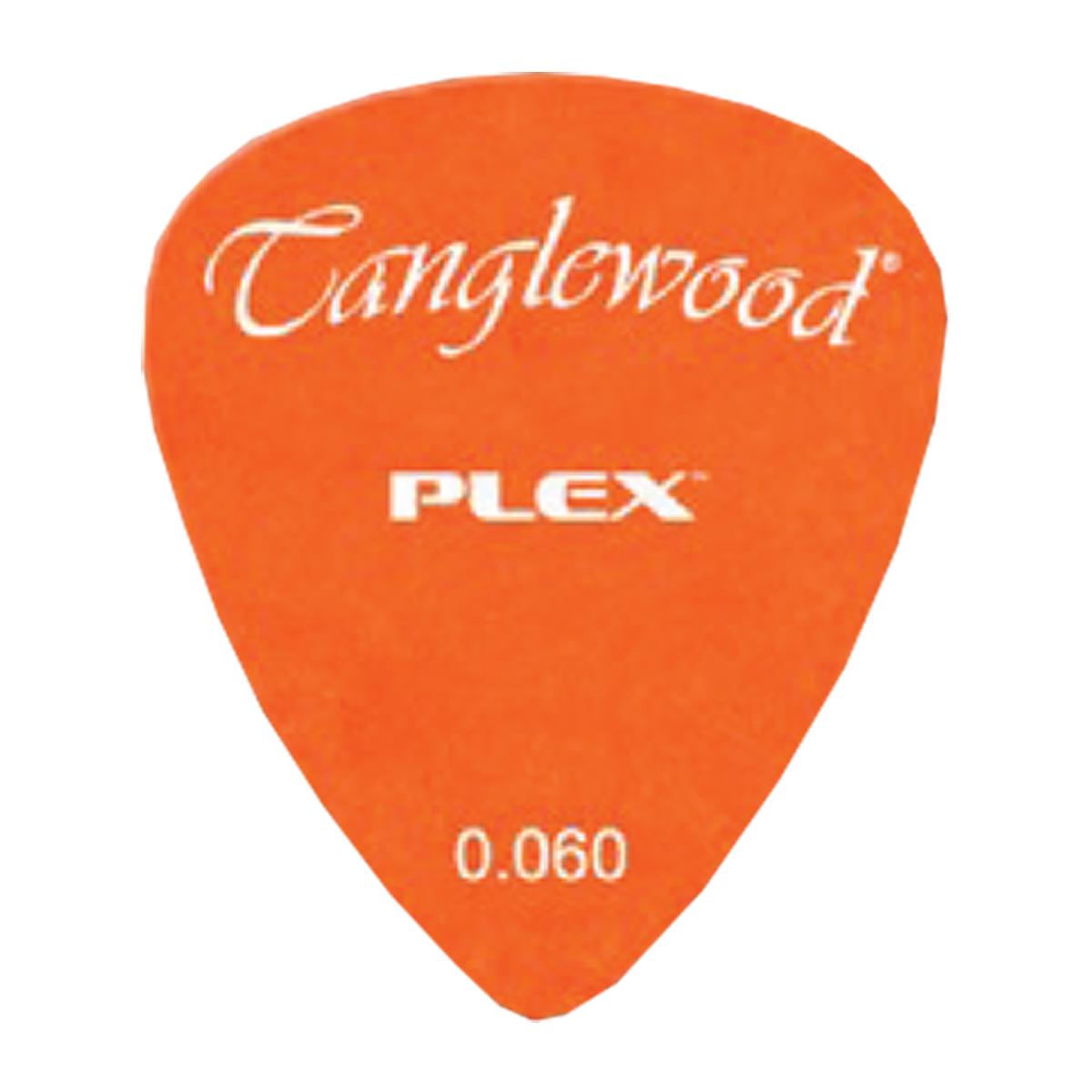 Tanglewood TWPP2 Plex Picks Pack of 12 .060 Orange