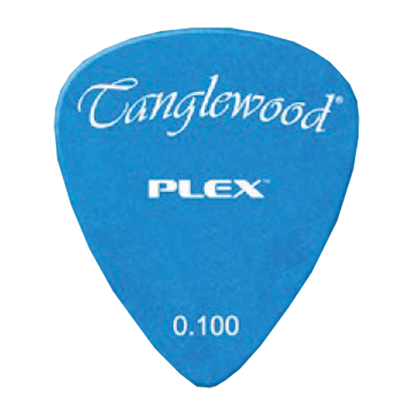 Tanglewood TWPP5 Plex Picks Pack of 12 .100 Blue