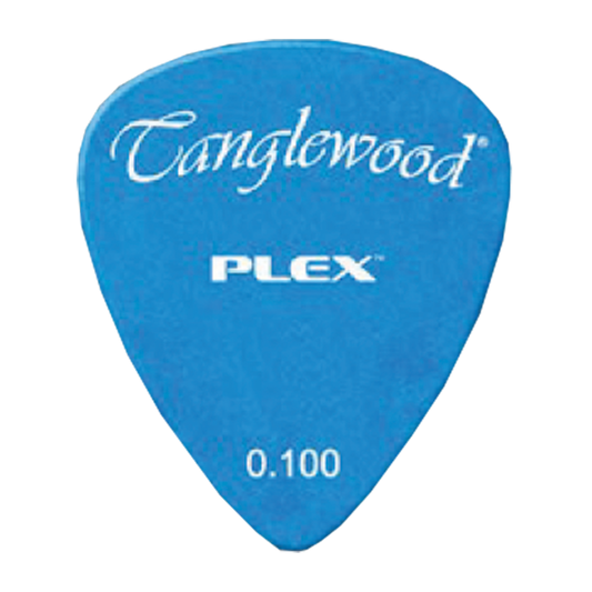Tanglewood TWPP5 Plex Picks Pack of 12 .100 Blue