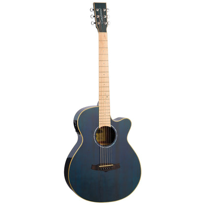 Tanglewood Winterleaf Pro Blonde Superfolk C/E Bondi Blue Gloss [TWPRO4-CE-BLA]