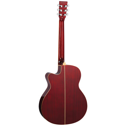 Tanglewood Winterleaf Pro Blonde Superfolk C/E Barossa Red Gloss [TWPRO4-CE-BLB]