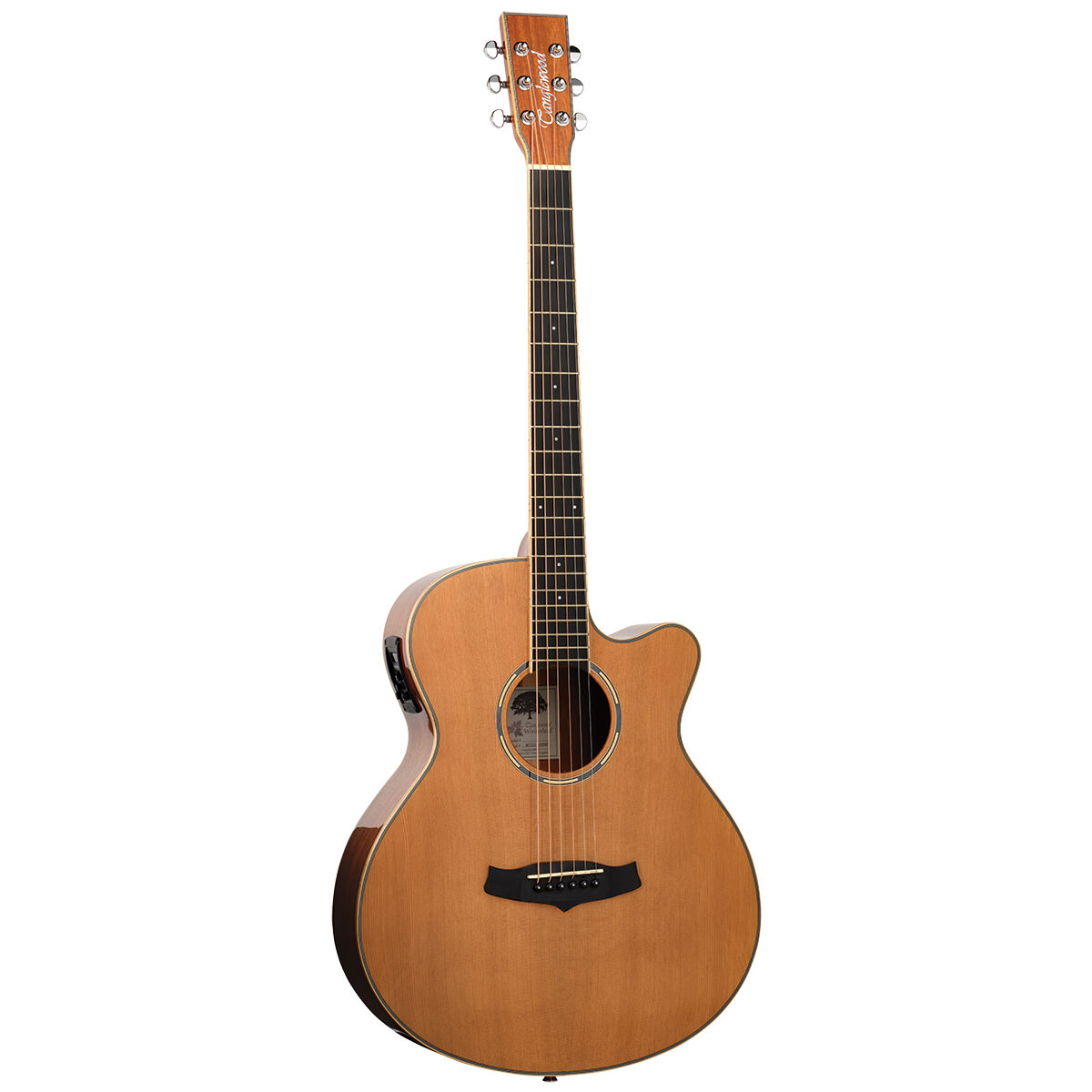 Tanglewood Winterleaf Pro Super Folk C/E Acoustic Gloss Finish Guitar [TWPRO4-CE-NA]