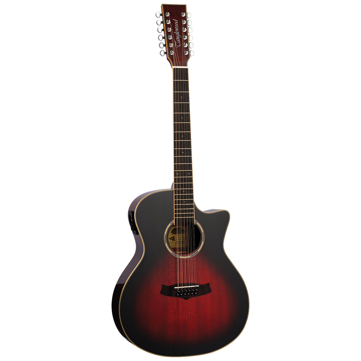Tanglewood Winterleaf Pro Venetian C/E 12-String Vintage Burst [TWPRO612-CE-AVB]