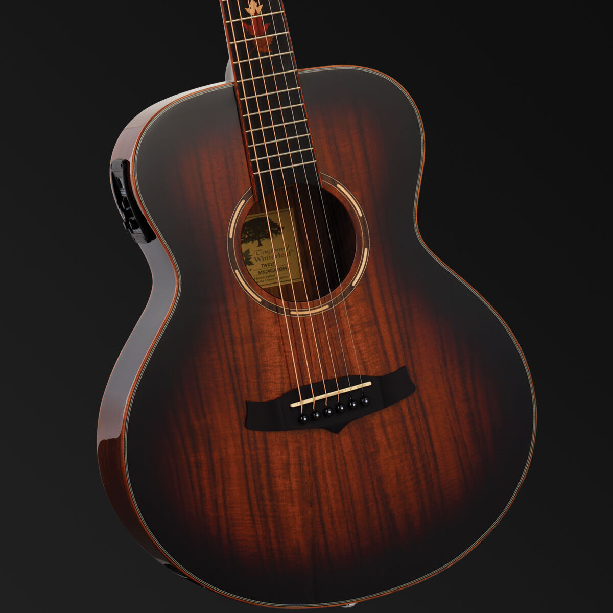 Tanglewood Winterleaf Pro Exotic Mini Acoustic/Electric Koa [TWX1-E-K]