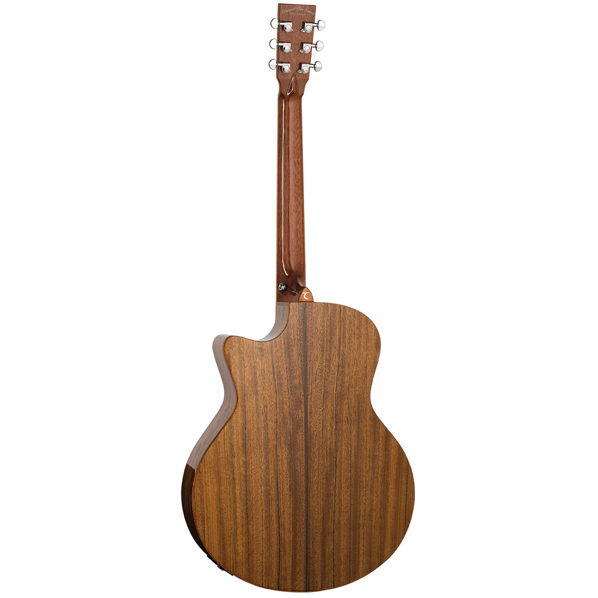 Tanglewood Winterleaf Exotic Superfolk Solid Top Venetian C/E Guitar all Black Walnut [TWX6-CE-BW]