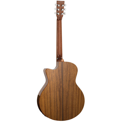 Tanglewood Winterleaf Exotic Superfolk Solid Top Venetian C/E Guitar all Black Walnut [TWX6-CE-BW]