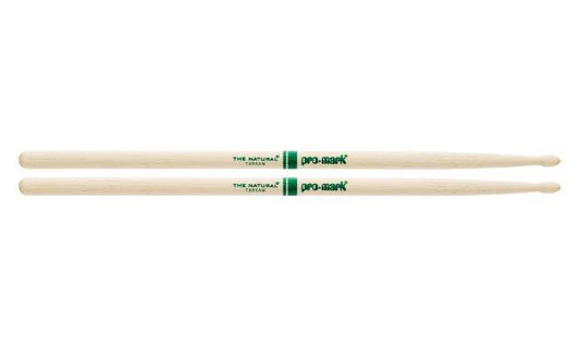 5A WOOD TIP DRUMSTICKS THE NATURAL AMERICAN HICK