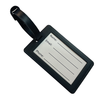 Vivo Case / Bag Luggage Tag Black