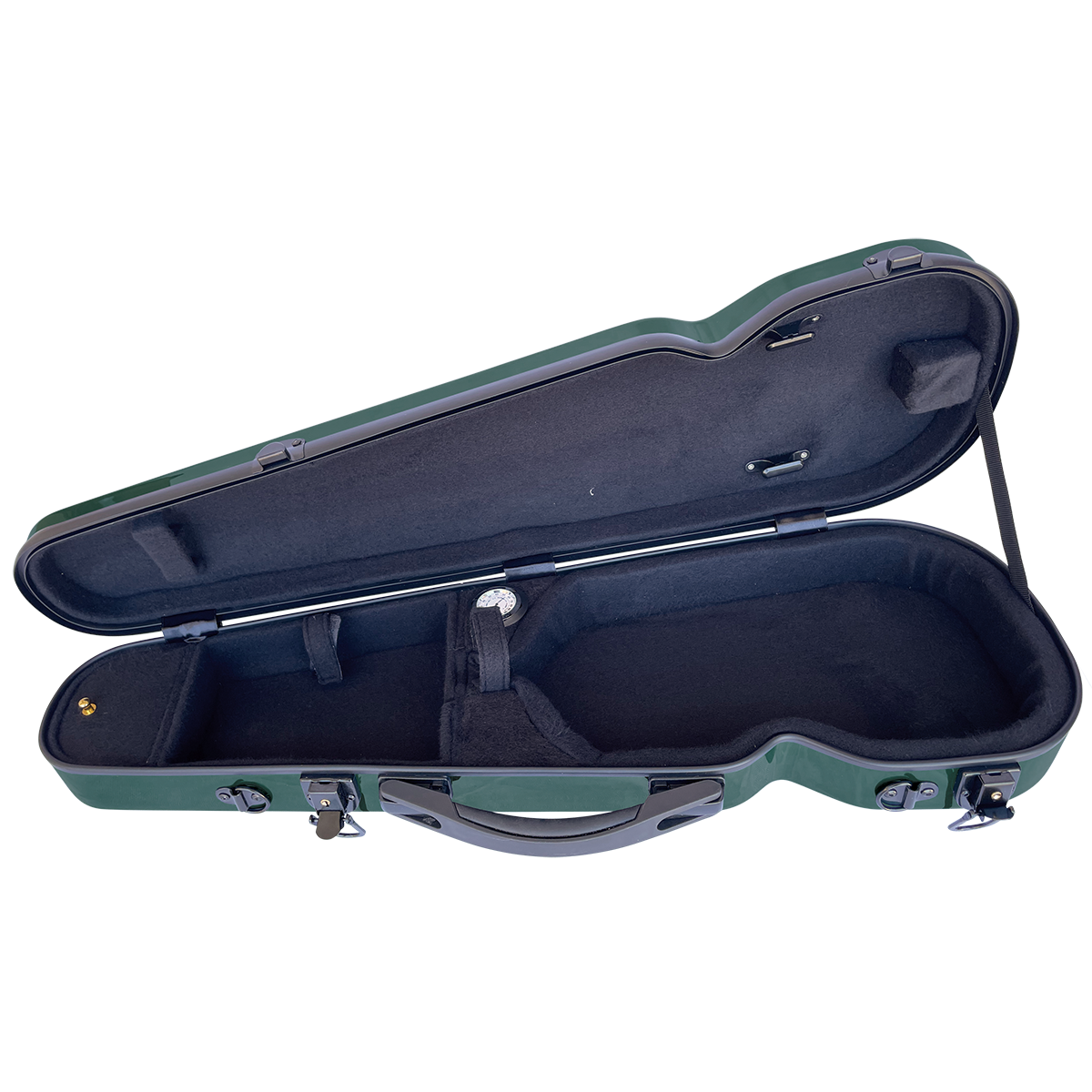 VIVO Shaped Case Jade Green - for 1/2 Violin / 12" Viola