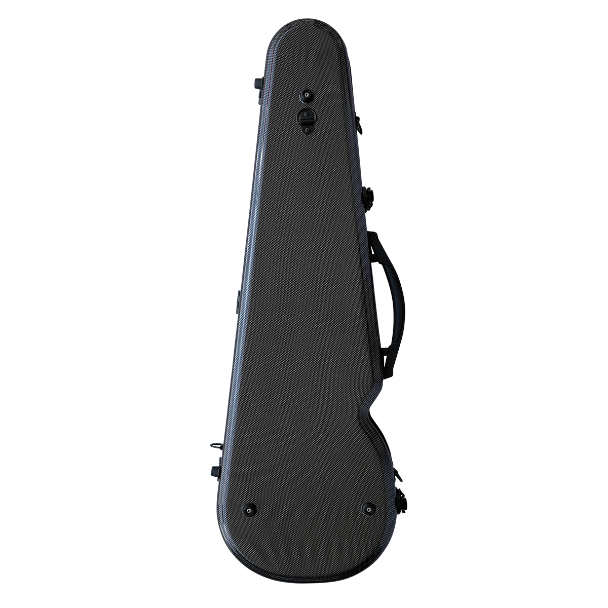 VIVO Shaped Case Black Stripe - for 3/4 Violin / 13" Viola