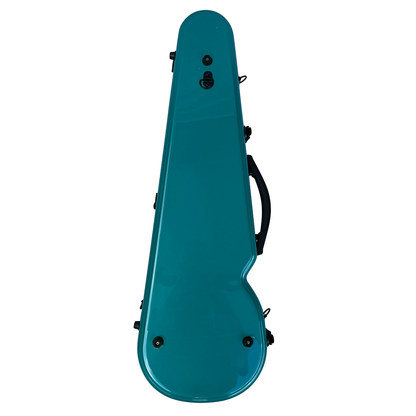 VIVO Shaped Case Teal Green - for 3/4 Violin / 13" Viola