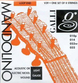 MANDOLIN STR SET 10/32 N/W LGT