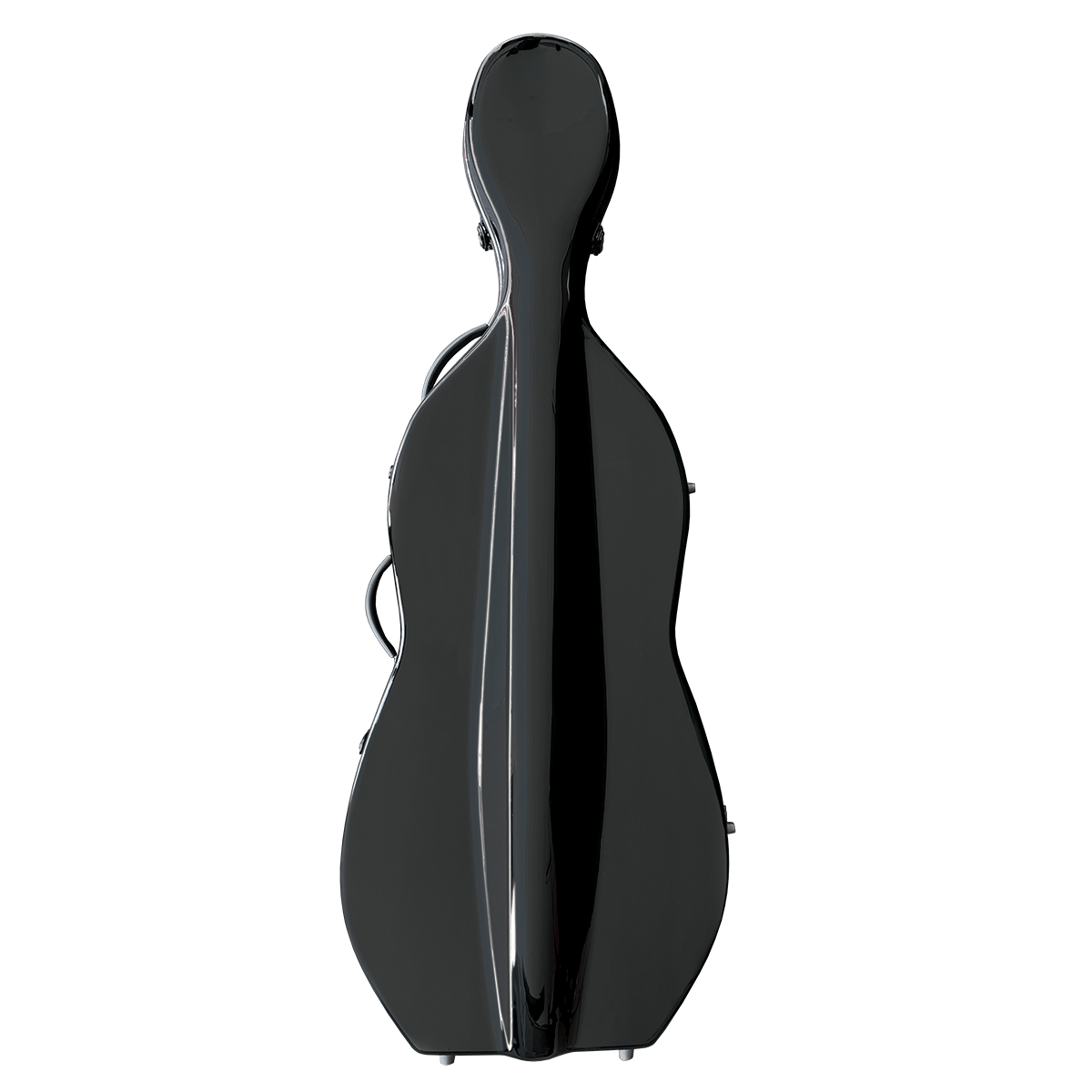 Vivo V703-44BK Polycarbonate Cello Case to suit 4/4 - Black