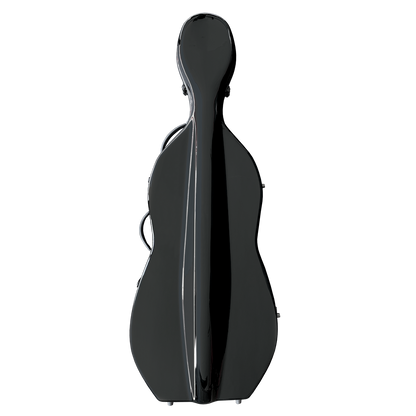 Vivo V703-44BK Polycarbonate Cello Case to suit 4/4 - Black