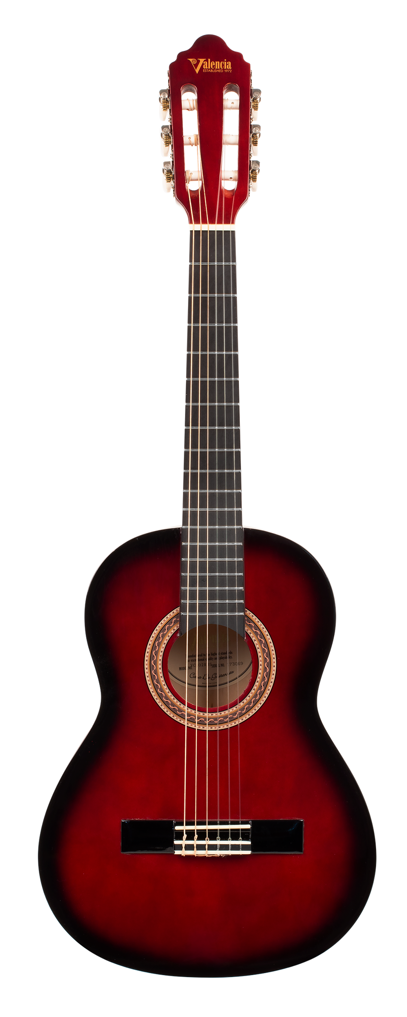 Valencia 100 Series 1/2 Size Classical Guitar