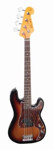 VEP34 MODEL BASS GTR 3/4 SIZE TOBACCO SB