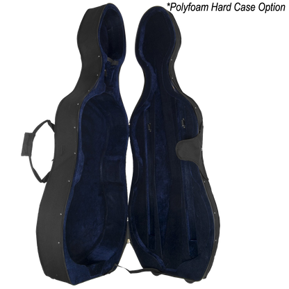 Vivo Student 1/2 Cello Outfit with Case - Setup