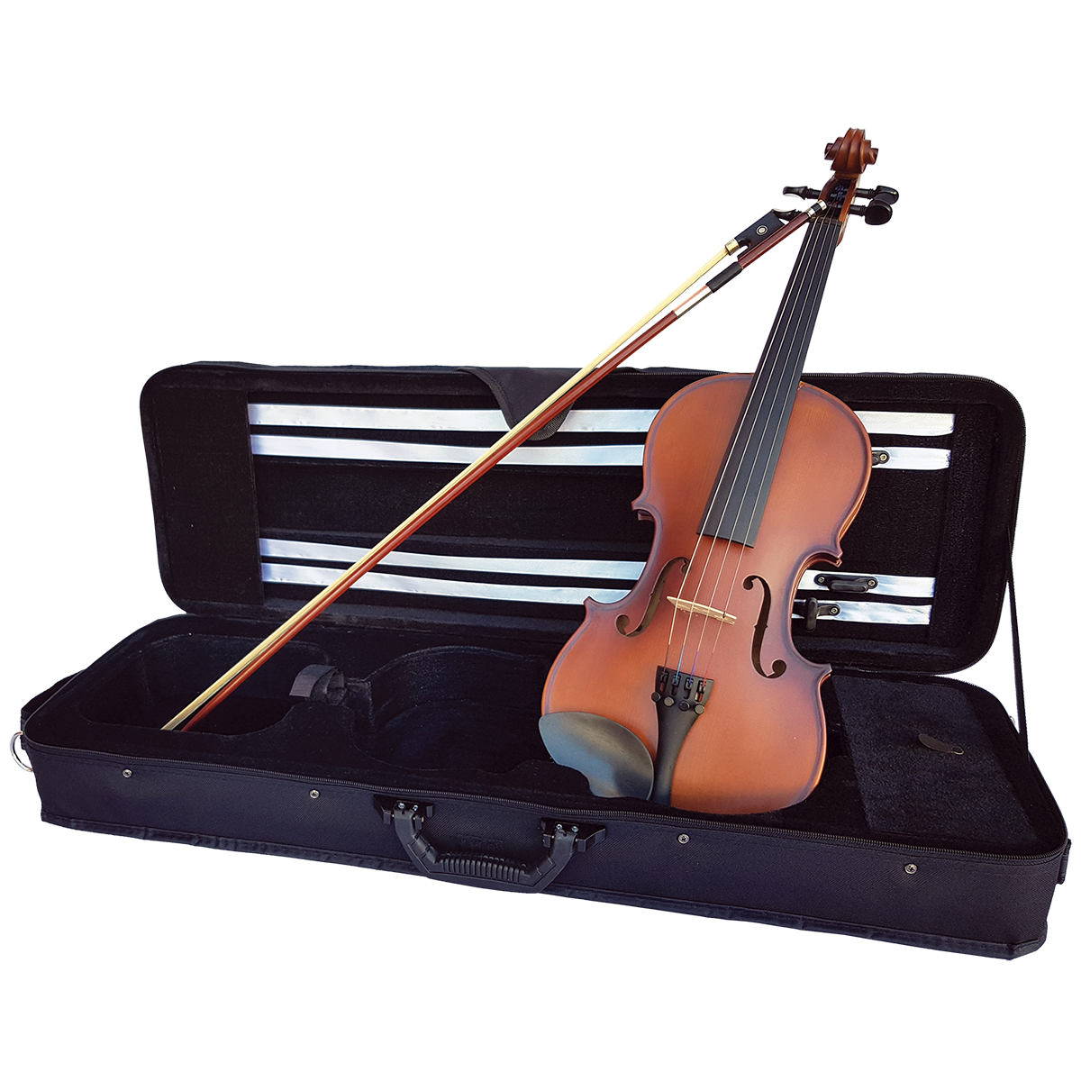 Vivo Neo Plus Student 1/4 Violin Outfit - Setup