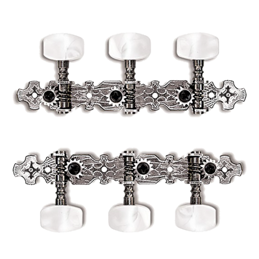 Valencia 3 A Side Machine Heads For Nylon String Guitars