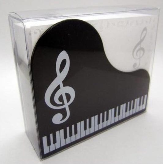 MEMO NOTE SET KEYBOARD DESIGN BLACK