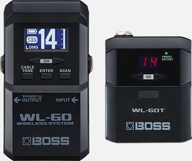 BOSS WL-60 GUITAR WIRELESS SYSTEM