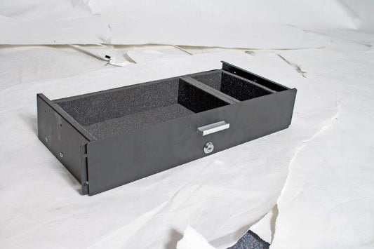 RACK CASE MIC DRAWER BLACK