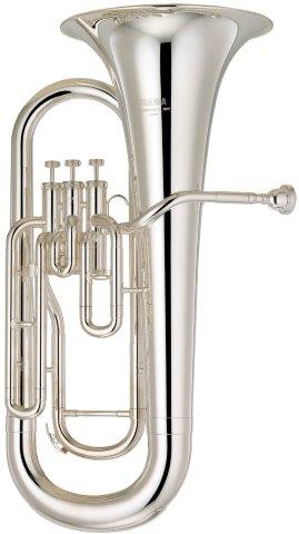 YAMAHA YEP201S B FLAT EUPHONIUM 3 VALVE SILVERPLATED