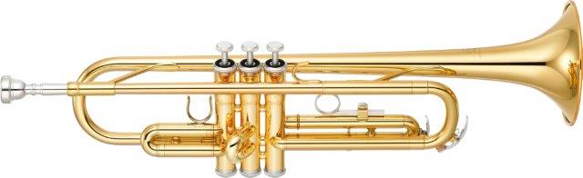 YAMAHA YTR2330/CN B FLAT TRUMPET BRASS BELL GOLD LACQUER