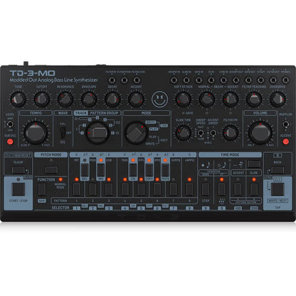 Behringer TD-3-MO-BK Modded Out Analog Bass Synthesizer | Black