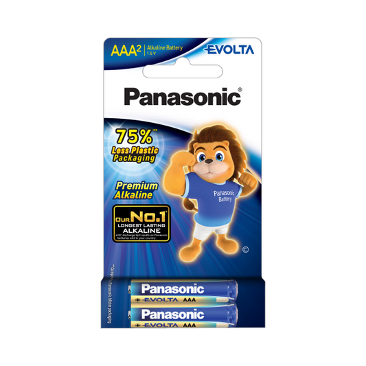 Panasonic AA Evolta Batteries - Pack of 2