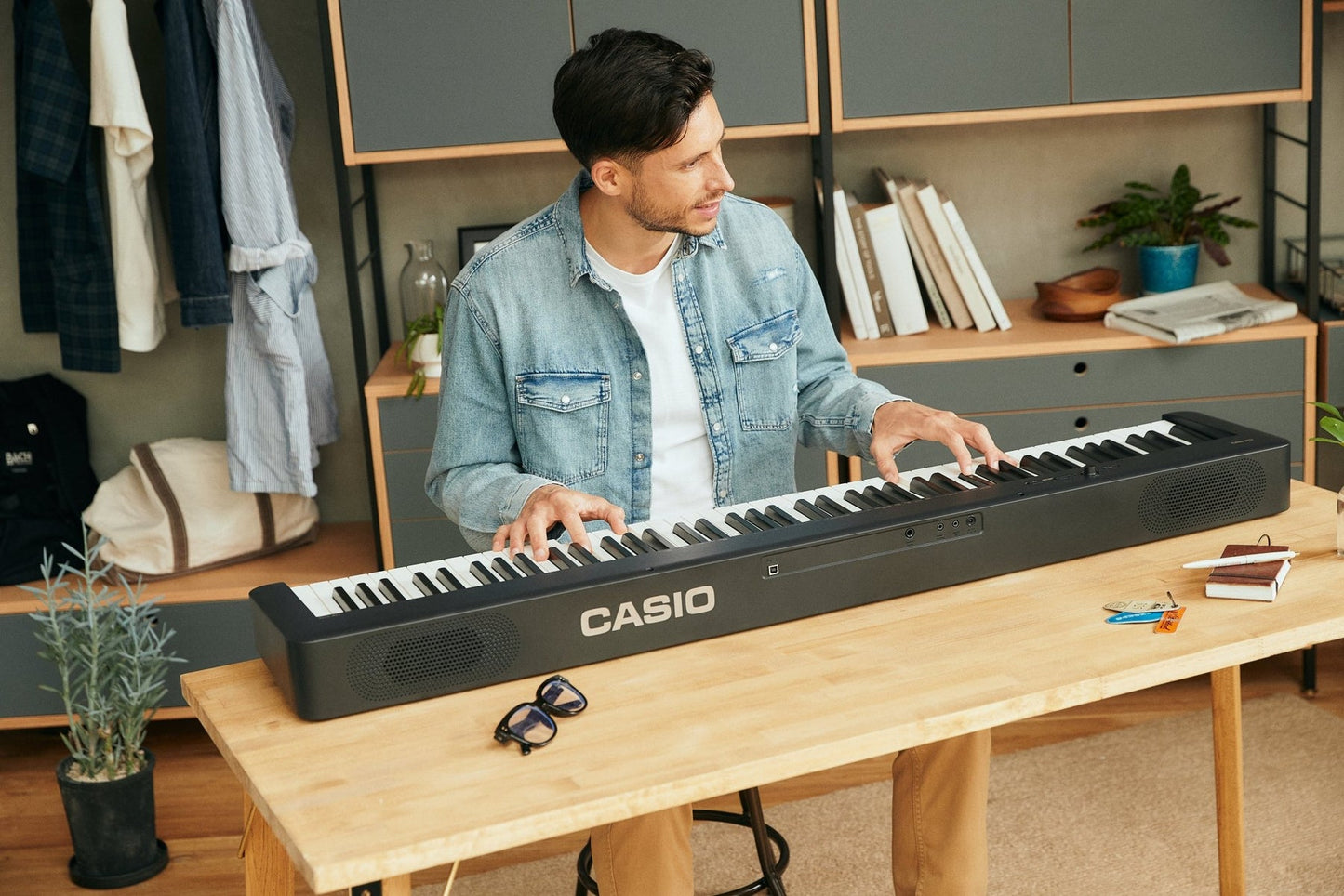 Casio CDP-S110BK 88-Key Digital Piano with Scaled Hammer Action